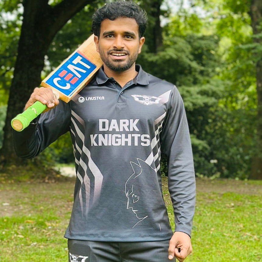 Vamshi Malyala — Manager, Dark Knights Cricket Club
